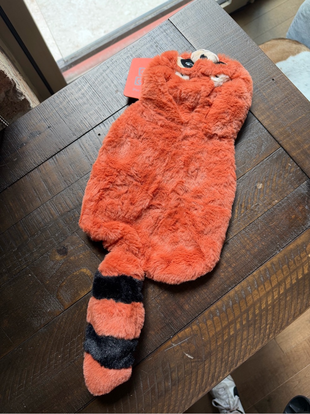 Boots & Barkley Red Panda Dog Halloween Costume size Small NWT